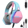 Oniverse Gaming Headset Nebula - Diva Pink (Multiplatform), Wired, Gaming, 20 - 20000 Hz, 356 g, Headset, Žydra, Pink