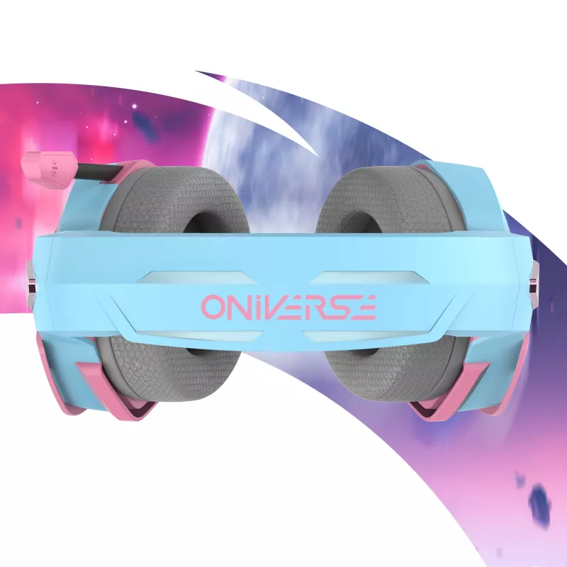 Oniverse Gaming Headset Nebula - Diva Pink (Multiplatform), Wired, Gaming, 20 - 20000 Hz, 356 g, Headset, Žydra, Pink