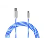 Oniverse mikro USB įkrovimo laidas su LED - 2 metrai - baltas (kelių platformų)