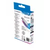 Oniverse mikro USB įkrovimo laidas su LED - 2 metrai - baltas (kelių platformų)