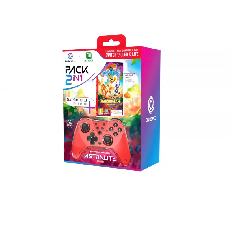 Oniverse Bundle Code in Box Marsupilami + valdiklis (Switch - PC - Mobile)