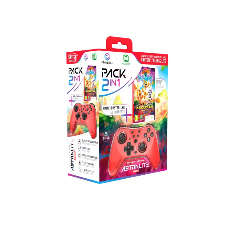 Oniverse Bundle Code in Box Marsupilami + valdiklis (Switch - PC - Mobile)