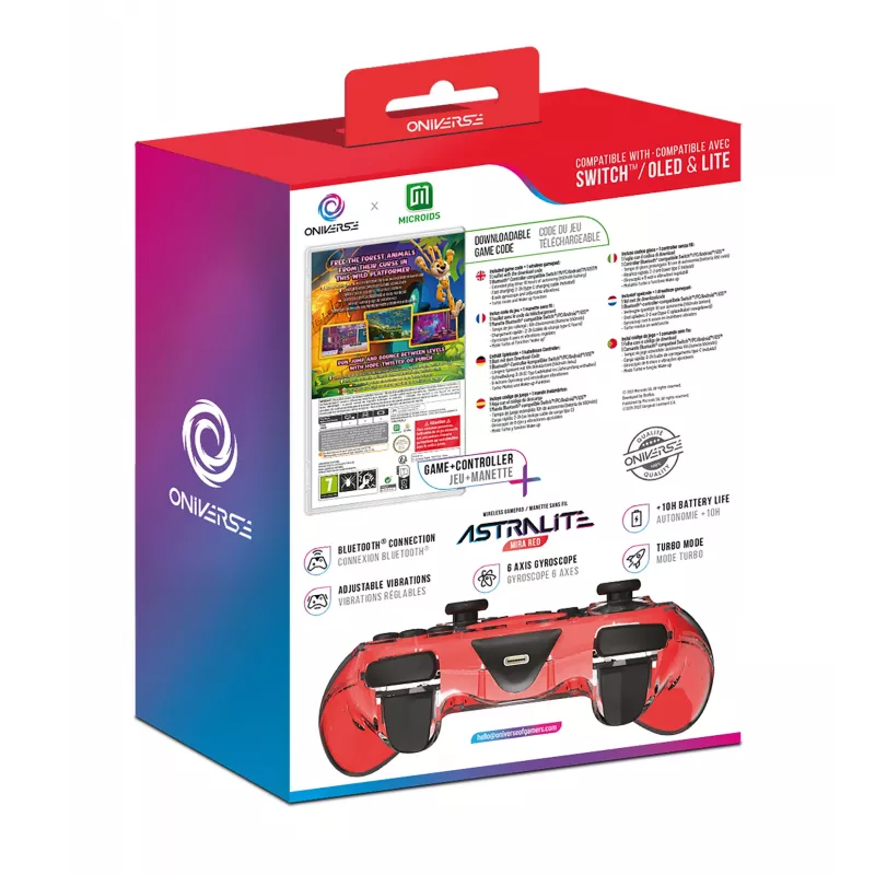 Oniverse Bundle Code in Box Marsupilami + valdiklis (Switch - PC - Mobile)