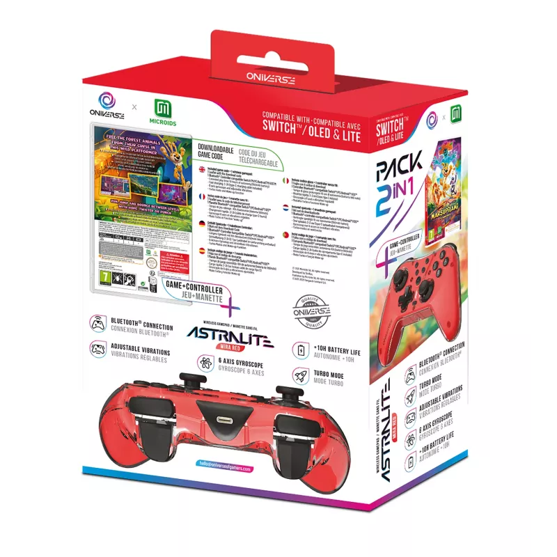 Oniverse Bundle Code in Box Marsupilami + valdiklis (Switch - PC - Mobile)