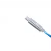 Oniverse USB-C į USB-C greito įkrovimo kabelis – 2 metrai – LED (Daugiaplatformis)