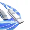 Oniverse USB-C į USB-C greito įkrovimo kabelis – 2 metrai – LED (Daugiaplatformis)