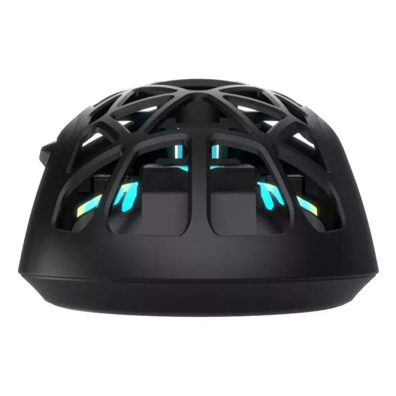 Oniverse - Laidinė žaidimų pelė Kryo - Nocta Juoda (PC), abiem rankoms tinkama, optinė, USB Type-A, 13800 DPI, juoda