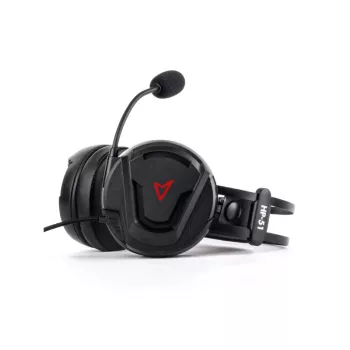 Steelplay Wired 3D Headset - Hp51 - Juoda (Multi), Laidinis, Žaidimams, 20 - 20000 Hz, 329 g, Ausinės, Juoda, Raudona