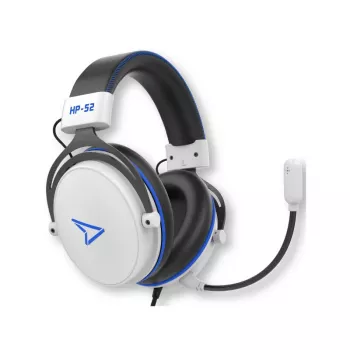 Steelplay laidinės 3D ausinės - HP52 - baltos (kelių spalvų), laidinės, žaidimams, 20 - 20000 Hz, 367 g, ausinės, juoda, balta