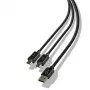 Steelplay Dual Play & Charge laidas valdikliams - juodas (PS4)