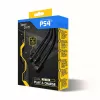 Steelplay Dual Play & Charge laidas valdikliams - juodas (PS4)