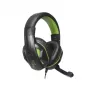 Steelplay laidinės stereo ausinės – HP-45 – juodos/žalios (Xbox), laidinės, žaidimams, 20–20 000 Hz, 274 g, ausinės, juoda, žalia