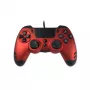 Lexip Metaltech - laidinis valdiklis - Rubino raudona (kelių spalvų), žaidimų pultelis, PC, PlayStation 4, kryptinis klavišas, pradžios mygtukas, parinkčių mygtukas, bendrinimo mygtukas, analoginis / skaitmeninis, įvairiaspalvis, laidinis