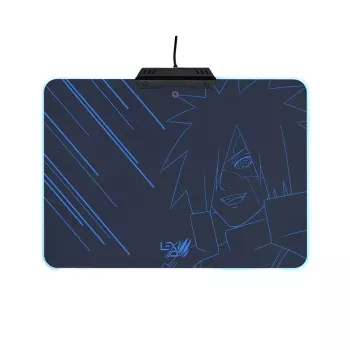 Lexip Madara „Sunaikinimo“ Naruto Shippuden pelės kilimėlis – su standžiu mikro tekstūruotu paviršiumi ir RGB apšvietimu