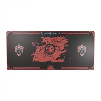 Lexip HBO Game of Thrones - Targaryen Edition Žaidimų pelės kilimėlis Juoda, Raudona
