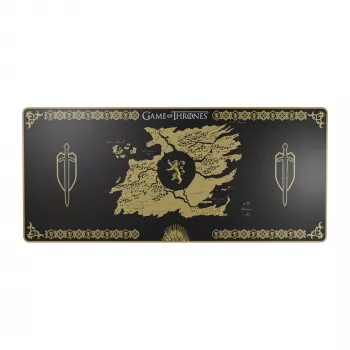 Lexip HBO „Sostų karai“ – Lannister Edition žaidimų pelės kilimėlis Juoda, Geltona