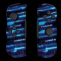 Lexip X CRUNCHYROLL - LEVEL UP WL TWIN PADS, Žaidimų valdiklis, Nintendo Switch 2, D-pad, Krypties mygtukai, Analoginis / Skaitmeninis, Belaidis, Juoda, Mėlyna