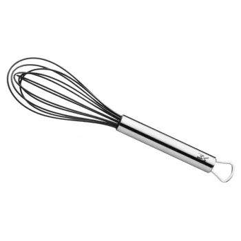 WMF balioninis plaktuvas 25 cm Profi Plus, juoda, nerūdijantis plienas, silikonas, nerūdijantis plienas, 250 mm