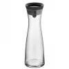 WMF Basic vandens grafinas 1,0 juodas, Grafinas, 1 L, Juoda, Skaidrus, Stiklas, Apvalus, Köhler & Wilms
