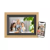 Braun DigiFrame 10B skaitmeninis nuotraukų rėmelis Juodas, Medis 25,6 cm (10,1 colio) Jutiklinis ekranas Wi-Fi