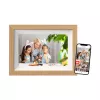 Braun DigiFrame 10W skaitmeninis nuotraukų rėmelis Baltas, Medis 25,6 cm (10,1 colio) Jutiklinis ekranas Wi-Fi