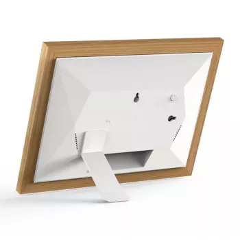 Braun DigiFrame 10W skaitmeninis nuotraukų rėmelis Baltas, Medis 25,6 cm (10,1 colio) Jutiklinis ekranas Wi-Fi