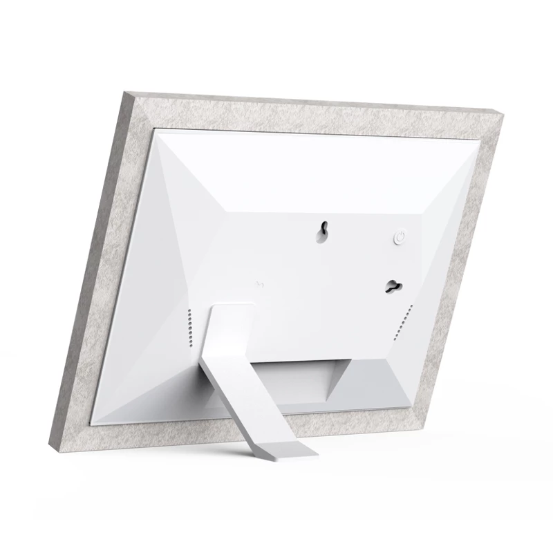 Braun DigiFrame 10W skaitmeninis nuotraukų rėmelis Pilka, Balta 25,6 cm (10,1 colio) Jutiklinis ekranas Wi-Fi