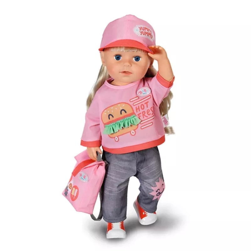 BABY born Snack Shop Outfit 43cm lėlių drabužių rinkinys