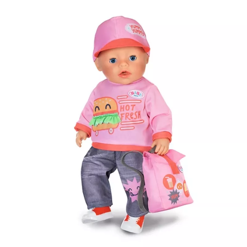 BABY born Snack Shop Outfit 43cm lėlių drabužių rinkinys