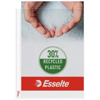 Esselte Plastlomme A4 75my klar 100 vnt.