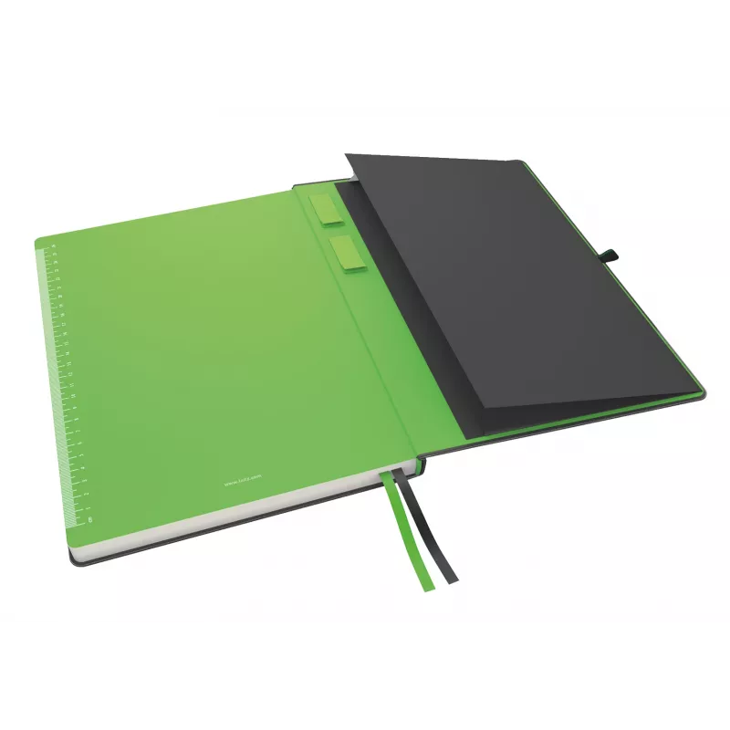 Leitz Notebook Complete A4 liniuotas 96 gramai 80 lapų, juoda, A4, kietas viršelis