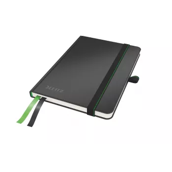 Leitz Notebook Complete A6 Linijuotas 96 gramų 80 lapų, Juoda, A6, Kietas viršelis