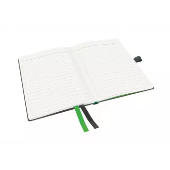 Leitz Notebook Complete A6 Linijuotas 96 gramų 80 lapų, Juoda, A6, Kietas viršelis