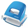 Leitz Hole Punch 5008 NeXXt, 2 skylių, 30 lapų, 30 lapų, Mėlyna, Metalinis, 8 cm, A6, 5,5 mm
