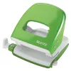 Leitz Hole Punch 5008 NeXXt, 2 skylučių 30 lapų, 30 lapų, žalias, metalinis, 8 cm, A6, 5,5 mm