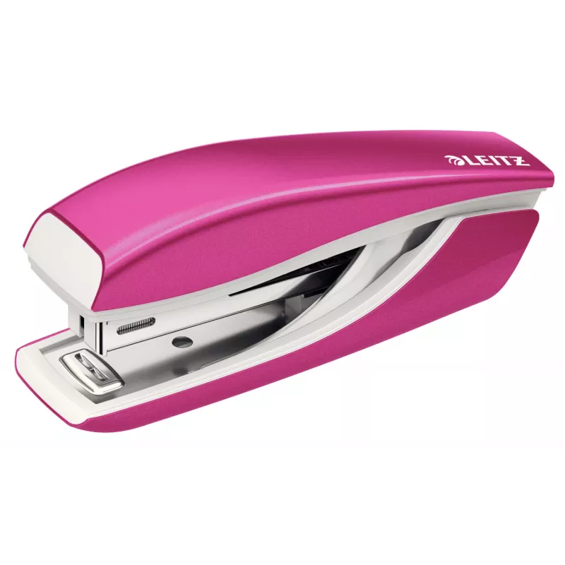 Leitz NeXXt WOW metalinis mini segiklis, 10 lapų, violetinis, P2, metalas, 80 g/m², 3,5 cm