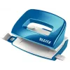 Leitz NeXXt Hole Punch WOW Mini 2 skylučių / 10 lapų, 10 lapų, Mėlyna, Plastikas, 8 cm, 5,5 mm, A4