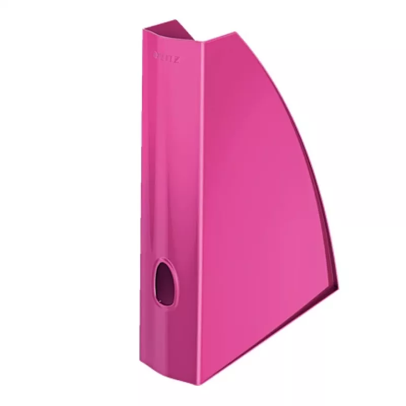 Leitz žurnalo dėklas WOW, rožinis, plastikinis, A4, 258 mm, 75 mm, 312 mm