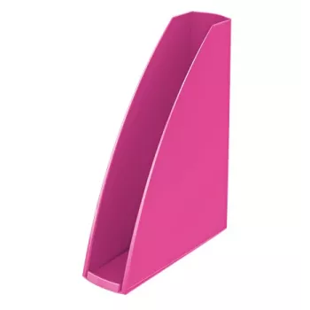 Leitz žurnalo dėklas WOW, rožinis, plastikinis, A4, 258 mm, 75 mm, 312 mm