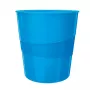 Leitz WOW šiukšliadėžė, 15 l, mėlyna