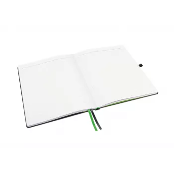 Leitz Notebook Complete iPad dydžio, linijinis, 96 g, 80 lapų, juodas, kietas viršelis