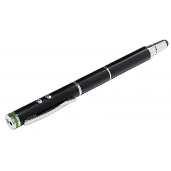 Leitz Stylus rašikliai 4 viename Complete jutikliniams įrenginiams, Universalus, Bet kokio prekės ženklo, Juoda, iPad, Žalvaris, Silikonas, LR41