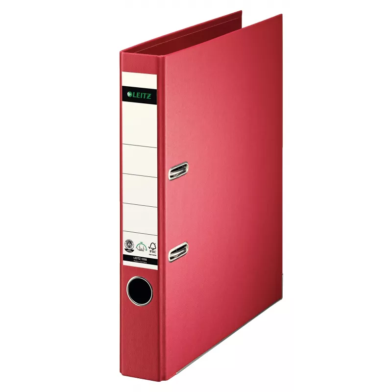Leitz 10080025 segtuvas A4 raudonas