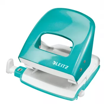 Leitz NeXXt skylamušis WOW 5008 metalinis 2 skylių / 30 lapų, 30 lapų, mėlynas, baltas, metalinis, 8 cm, 5,5 mm, A6