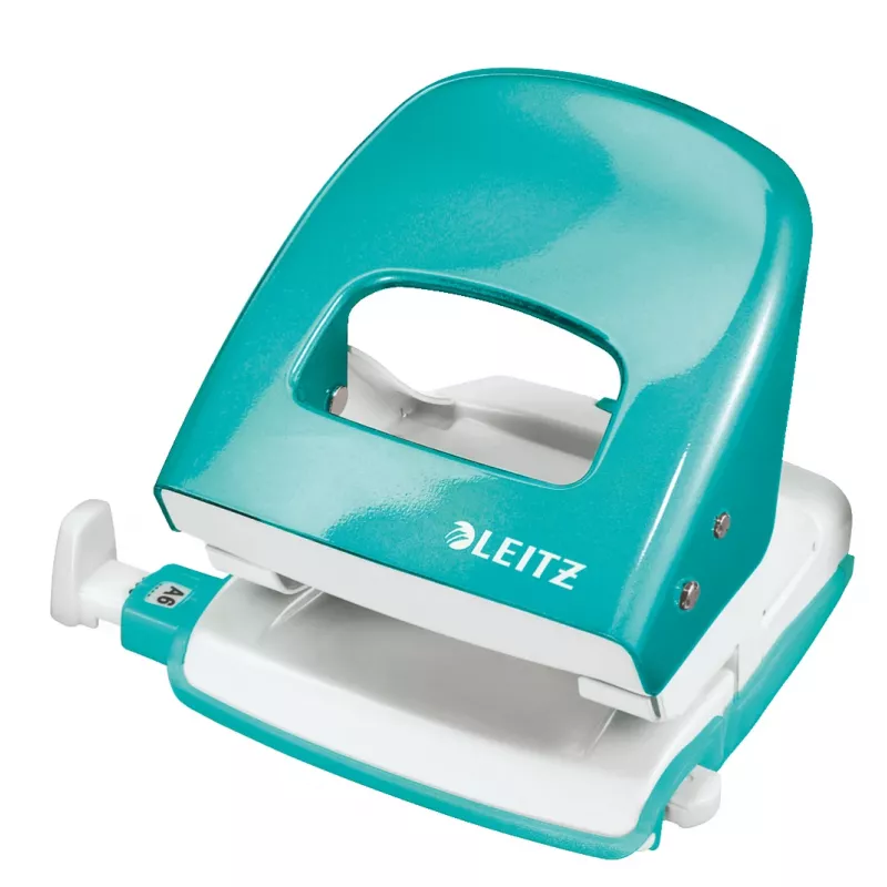 Leitz NeXXt skylamušis WOW 5008 metalinis 2 skylių / 30 lapų, 30 lapų, mėlynas, baltas, metalinis, 8 cm, 5,5 mm, A6
