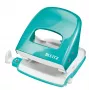 Leitz NeXXt skylamušis WOW 5008 metalinis 2 skylių / 30 lapų, 30 lapų, mėlynas, baltas, metalinis, 8 cm, 5,5 mm, A6