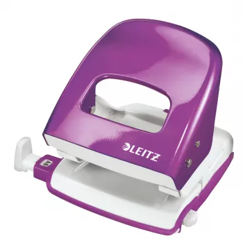 Leitz NeXXt Hole Punch WOW 5008 Metal 2-hole / 30sheets, 30 lapų, Violetinė, Metalas, 8 cm, 5.5 mm, A5