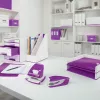Leitz segiklis WOW 5502 Metalinis 30 lapų, 30 lapų, Violetinė, P3, Metalas, Plastikas, 80 g/m², 4 cm