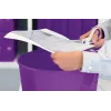 Leitz WOW Titanium biuro žirklės 205 mm, tiesus pjovimas, viengubos, violetinės, baltos, nerūdijantis plienas, biuro žirklės, titano danga