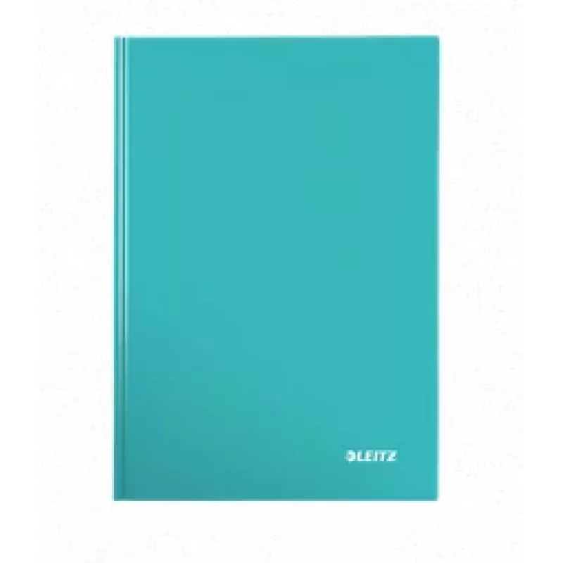 Leitz Notebook WOW A5 liniuotas su kietu viršeliu 90g/80 lapų, Mėlynas, A5, 80 lapų, 80 g/m², Kietas viršelis